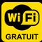 Wi-Fi (horaire limité) gratuit